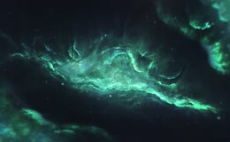 宇宙空间中的星云美景