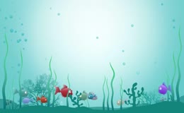 卡通海底世界