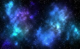 浩瀚宇宙星云景象