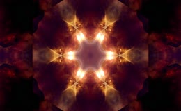 星芒绽放的万花筒