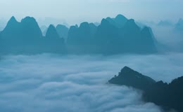群山云海景观