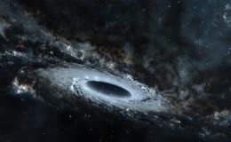 浩瀚银河黑洞星云