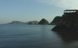 海岛美景与碧海蓝天