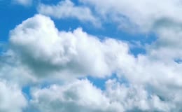 蓝天白云空镜