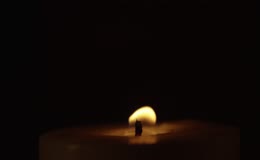 烛光摇曳