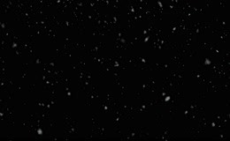 飘落雪粒素材场景