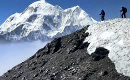 攀登雪山素材 2