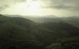 山景风光与日出美景