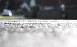 夏季高温公路路面实拍