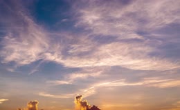 夕阳火烧云延时