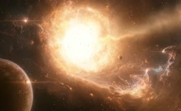 浩瀚太空星球星云