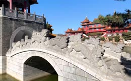 山东蓬莱三仙山景区实拍2