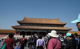故宫人流延时摄影
