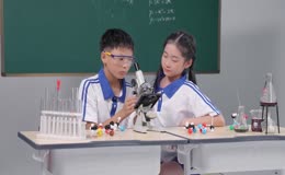 学生做实验