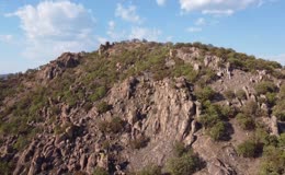 山地岩石景观