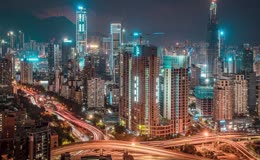 深圳繁华夜景展示