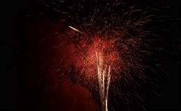 烟火夜景