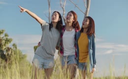 旅行伙伴闺蜜好友户外同游