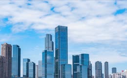 重庆江北嘴摩天群楼