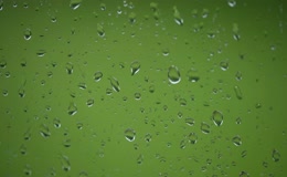窗户雨滴下雨雨天