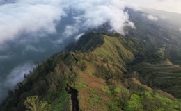 山野山脊自然风景