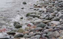 鹅卵石河流河滩