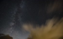 夜晚星空银河