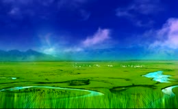 草原LED背景