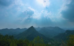 延时尧山风景区