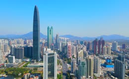 深圳城区航拍