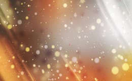 暖金渐变背景金色光斑粒子动态