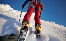 攀登雪山素材4