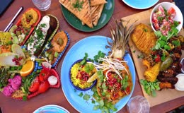 美食大餐实拍